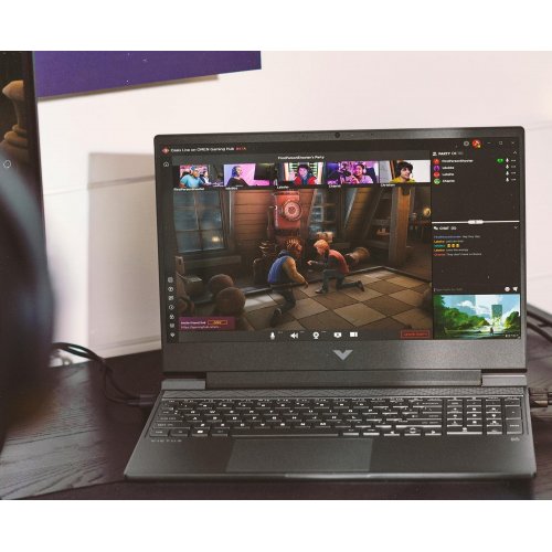 Ноутбук HP Victus 15-fa2108ua (D3XT5EA) Mica Silver купити в Україні: Київ, Львів, Хмельницький, Тернопіль, Івано-Франківськ | Низька ціна, відгуки, характеристики від TELEMART фото