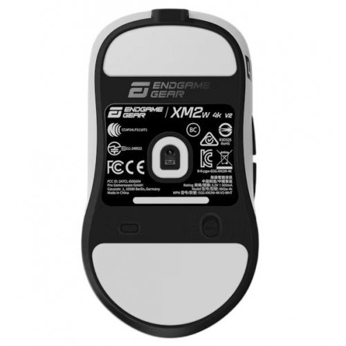 Мышка Endgame Gear XM2w 4K V2 Wireless (PGW-EG-MOU-080) White купить в Украине: Киев, Днепр, Харьков, Одесса  | Низкая цена, отзывы, характеристики от TELEMART фото