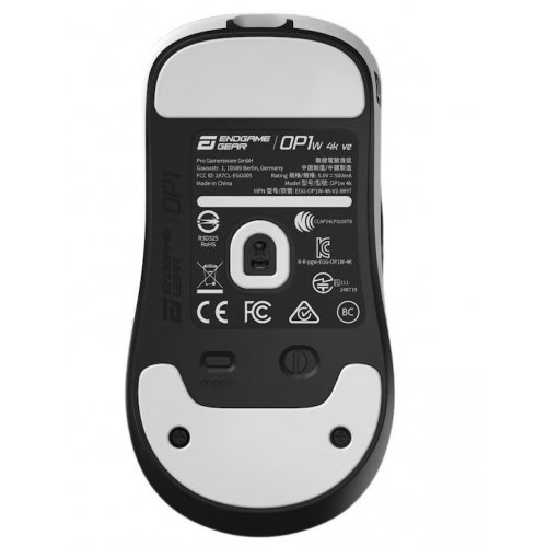Мышка Endgame Gear OP1w 4K V2 Wireless (PGW-EG-MOU-072) White купить в Украине: Киев, Днепр, Харьков, Одесса  | Низкая цена, отзывы, характеристики от TELEMART фото