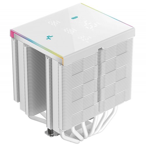 Уцінка кулер Deepcool AK620 DIGITAL PRO (R-AK620-WHAPMN-G) White (Розкрита упаковка, 862591) купити в Україні: Київ, Львів, Хмельницький, Тернопіль, Івано-Франківськ | Перевірка сумісності, низька ціна, відгуки, характеристики від TELEMART фото
