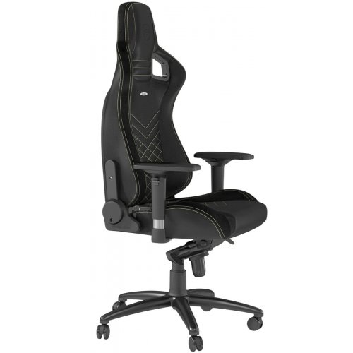 Игровое кресло Noblechairs EPIC Series (NBL-PU-GOL-002) Black/Gold купить в Украине: Киев, Днепр, Харьков, Одесса  | Низкая цена, отзывы, характеристики от TELEMART фото