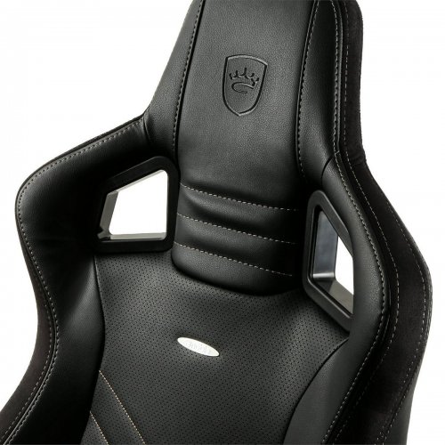 Игровое кресло Noblechairs EPIC Series (NBL-PU-GOL-002) Black/Gold купить в Украине: Киев, Днепр, Харьков, Одесса  | Низкая цена, отзывы, характеристики от TELEMART фото