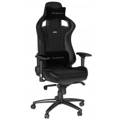 Ігрове крісло Noblechairs EPIC Series Real Leather (NBL-RL-BLA-001) Black