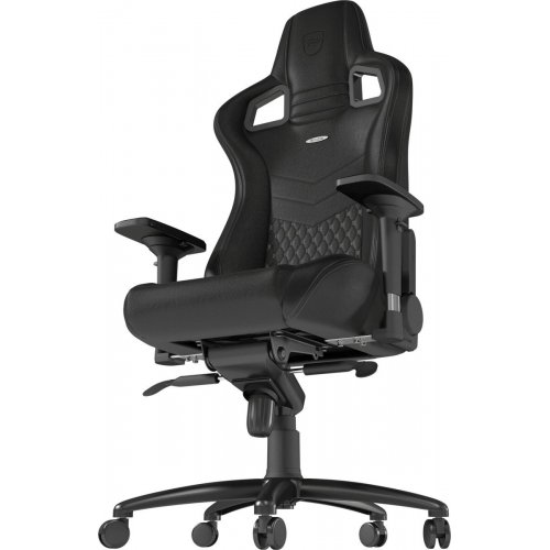Ігрове крісло Noblechairs EPIC Series Real Leather (NBL-RL-BLA-001) Black купити в Україні: Київ, Львів, Хмельницький, Тернопіль, Івано-Франківськ | Низька ціна, відгуки, характеристики від TELEMART фото