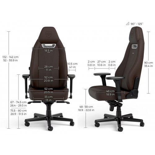 Ігрове крісло Noblechairs LEGEND (NBL-LGD-GER-JED) Java Edition купити в Україні: Київ, Львів, Хмельницький, Тернопіль, Івано-Франківськ | Низька ціна, відгуки, характеристики від TELEMART фото