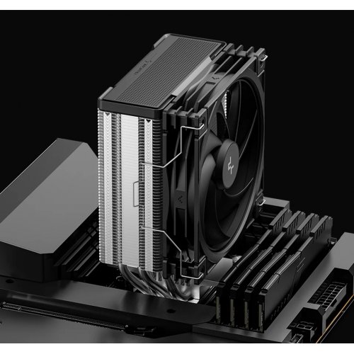 Кулер Deepcool AG400 G2 (R-AG400-BKNPMG2-G) купити в Україні: Київ, Львів, Хмельницький, Тернопіль, Івано-Франківськ | Перевірка сумісності, низька ціна, відгуки, характеристики від TELEMART фото