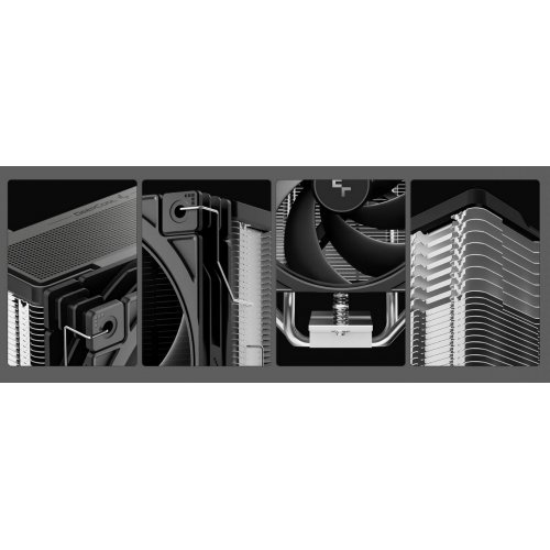 Кулер Deepcool AG400 G2 (R-AG400-BKNPMG2-G) купити в Україні: Київ, Львів, Хмельницький, Тернопіль, Івано-Франківськ | Перевірка сумісності, низька ціна, відгуки, характеристики від TELEMART фото