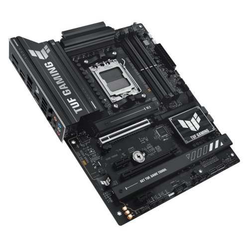 Уценка материнская плата Asus TUF GAMING B850-PLUS WIFI (sAM5, AMD B850) (Следы использования, 862622) купить в Украине: Киев, Днепр, Харьков, Одесса  | Проверка совместимости, низкая цена, отзывы, характеристики от TELEMART фото