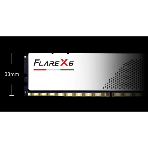 Уцінка озп G.Skill DDR5 96GB (2x48GB) 6000Mhz Flare X5 White (F5-6000J3036F48GX2-FX5W) (Розкрита упаковка, 862678) купити в Україні: Київ, Львів, Хмельницький, Тернопіль, Івано-Франківськ | Перевірка сумісності, низька ціна, відгуки, характеристики від TELEMART фото