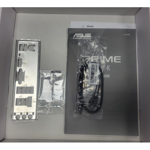 Уценка материнская плата Asus PRIME B650M-K (sAM5, AMD B650) (Следы использования, 862682) купить в Украине: Киев, Днепр, Харьков, Одесса  | Проверка совместимости, низкая цена, отзывы, характеристики от TELEMART фото