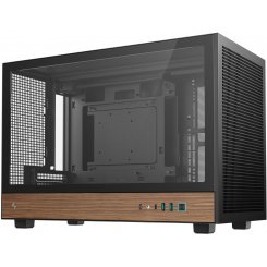 Корпус Deepcool CH260 Tempered Glass без БЖ (R-CH260-BKNWM0-G-1) Wood Black
