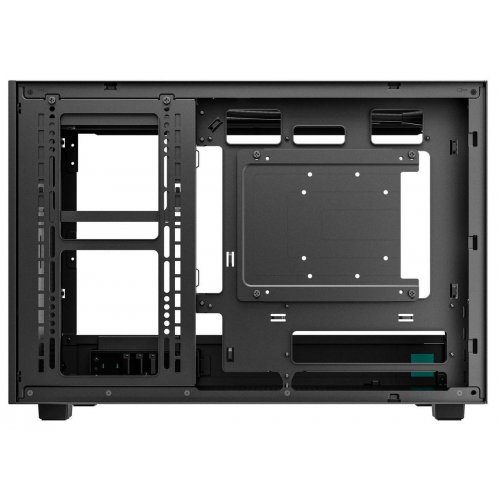 Корпус Deepcool CH260 Tempered Glass без БЖ (R-CH260-BKNWM0-G-1) Wood Black купити в Україні: Київ, Львів, Хмельницький, Тернопіль, Івано-Франківськ | Перевірка сумісності, низька ціна, відгуки, характеристики від TELEMART фото