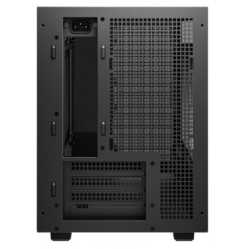 Корпус Deepcool CH260 Tempered Glass без БЖ (R-CH260-BKNWM0-G-1) Wood Black купити в Україні: Київ, Львів, Хмельницький, Тернопіль, Івано-Франківськ | Перевірка сумісності, низька ціна, відгуки, характеристики від TELEMART фото