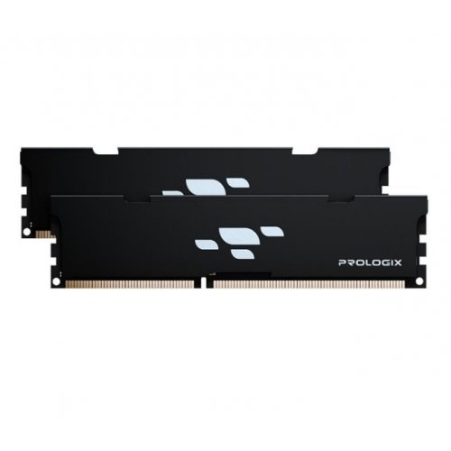 ОЗУ Prologix DDR4 32GB (2x16GB) 3200Mhz Black (PRO32GB3200B4K) купить в Украине: Киев, Днепр, Харьков, Одесса  | Проверка совместимости, низкая цена, отзывы, характеристики от TELEMART фото