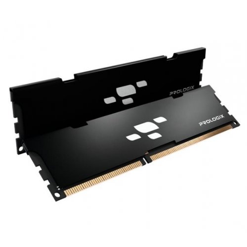 ОЗУ Prologix DDR4 16GB (2x8GB) 3200Mhz Black (PRO16GB3200B4K) купить в Украине: Киев, Днепр, Харьков, Одесса  | Проверка совместимости, низкая цена, отзывы, характеристики от TELEMART фото
