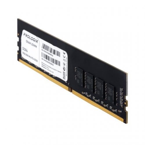 ОЗУ Prologix DDR4 16GB 2666Mhz (PRO16GB2666D4) купить в Украине: Киев, Днепр, Харьков, Одесса  | Проверка совместимости, низкая цена, отзывы, характеристики от TELEMART фото