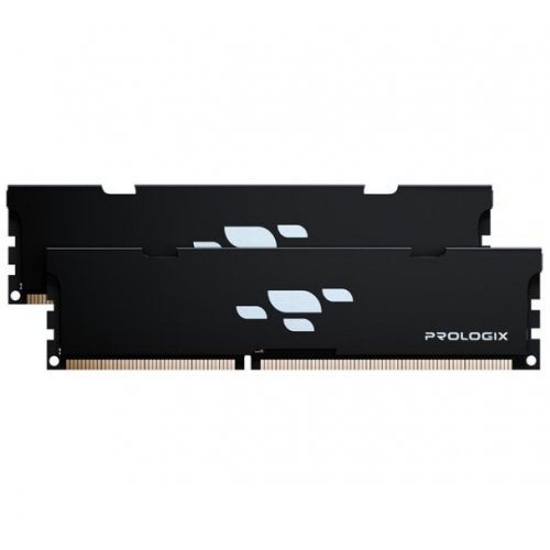 ОЗУ Prologix DDR5 32GB (2x16GB) 6000Mhz Black (PRO32GB6000B5K) купить в Украине: Киев, Днепр, Харьков, Одесса  | Проверка совместимости, низкая цена, отзывы, характеристики от TELEMART фото