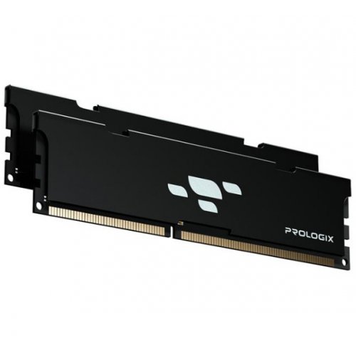 ОЗУ Prologix DDR5 32GB (2x16GB) 6000Mhz Black (PRO32GB6000B5K) купить в Украине: Киев, Днепр, Харьков, Одесса  | Проверка совместимости, низкая цена, отзывы, характеристики от TELEMART фото