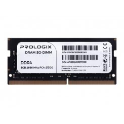 ОЗУ Prologix SODIMM DDR4 8GB 2666Mhz (PRO8GB2666D4S)