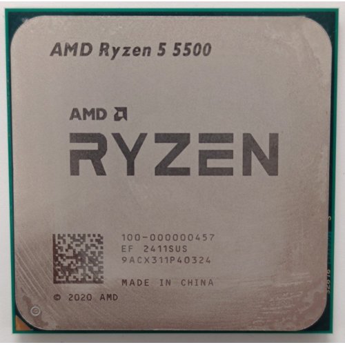 Процессор AMD Ryzen 5 5500 3.6(4.2)GHz 16MB sAM4 Box (100-100000457BOX) (Восстановлено продавцом, 862922) купить в Украине: Киев, Днепр, Харьков, Одесса  | Проверка совместимости, низкая цена, отзывы, характеристики от TELEMART фото