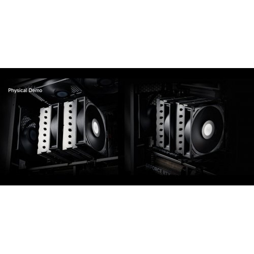 Кулер PCCooler RT720 Black купить в Украине: Киев, Днепр, Харьков, Одесса  | Проверка совместимости, низкая цена, отзывы, характеристики от TELEMART фото