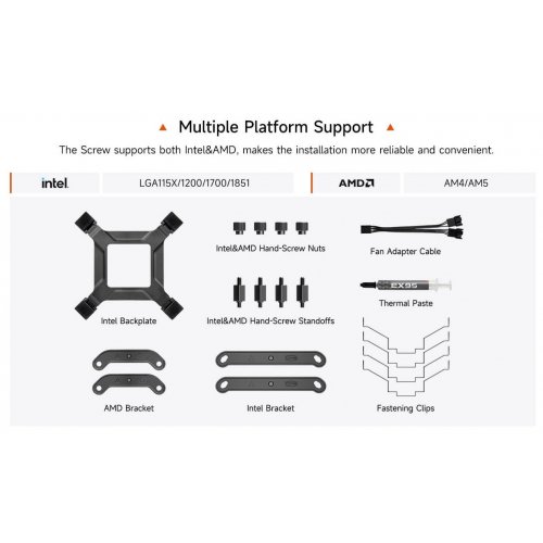 Кулер PCCooler RT720 Black купить в Украине: Киев, Днепр, Харьков, Одесса  | Проверка совместимости, низкая цена, отзывы, характеристики от TELEMART фото