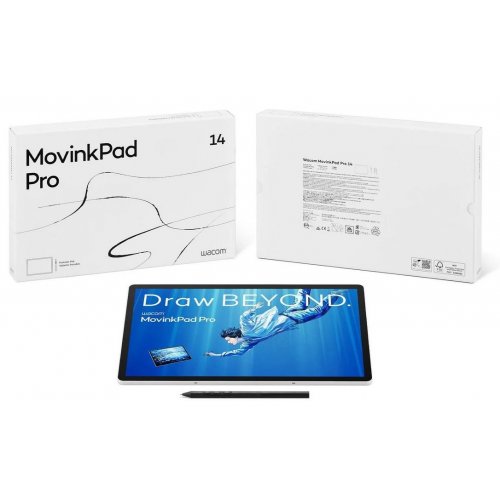 Портативный монитор-планшет Wacom MovinkPad Pro 14 (DTHA140L0Z) Black купить в Украине: Киев, Днепр, Харьков, Одесса  | Низкая цена, отзывы, характеристики от TELEMART фото