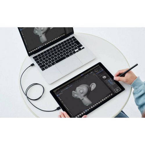 Портативный монитор-планшет Wacom MovinkPad Pro 14 (DTHA140L0Z) Black купить в Украине: Киев, Днепр, Харьков, Одесса  | Низкая цена, отзывы, характеристики от TELEMART фото