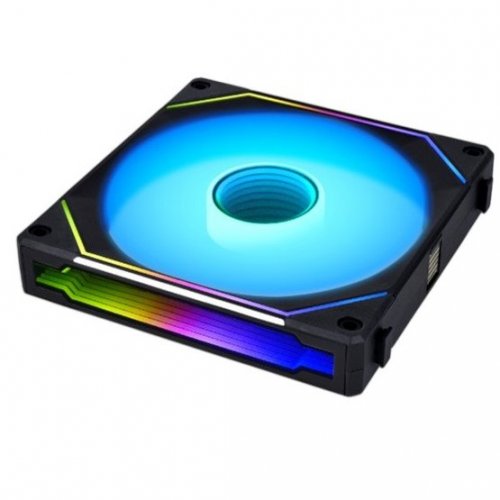 Кулер для корпуса Lian Li Uni Fan SL Wireless LCD 120 (G99.12SLLCD1W1B.00) Black купити в Україні: Київ, Львів, Хмельницький, Тернопіль, Івано-Франківськ | Перевірка сумісності, низька ціна, відгуки, характеристики від TELEMART фото