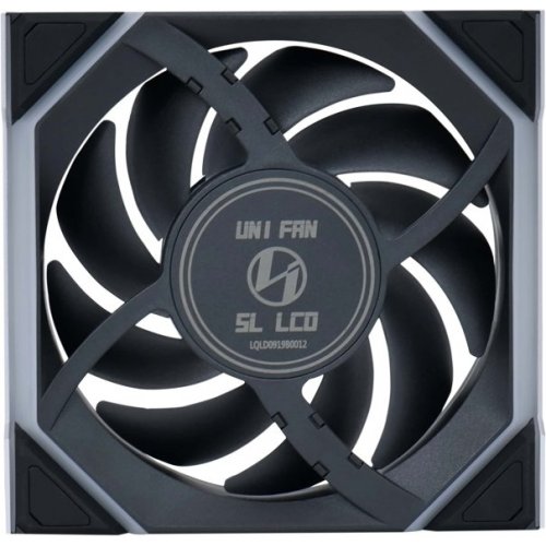 Кулер для корпуса Lian Li Uni Fan SL Wireless LCD 120 (G99.12SLLCD1W1B.00) Black купити в Україні: Київ, Львів, Хмельницький, Тернопіль, Івано-Франківськ | Перевірка сумісності, низька ціна, відгуки, характеристики від TELEMART фото