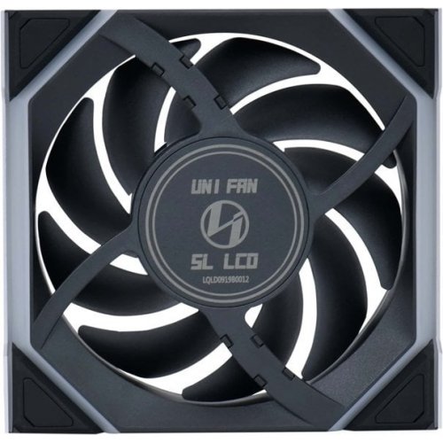 Кулер для корпусу Lian Li Uni Fan SL Wireless LCD 120 (G99.12SLLCD1W1B.00) Black купити в Україні | Telemart фото