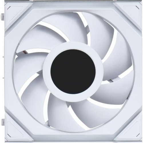 Набор кулеров для корпуса Lian Li Uni Fan SL Wireless LCD 120 3 in 1 (G99.12SLLCD1W3W.00) White купить в Украине: Киев, Днепр, Харьков, Одесса  | Проверка совместимости, низкая цена, отзывы, характеристики от TELEMART фото