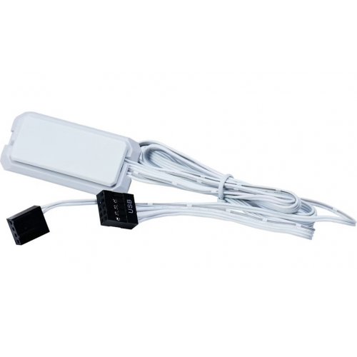 Набор кулеров для корпуса Lian Li Uni Fan SL Wireless LCD 120 3 in 1 (G99.12SLLCD1W3W.00) White купить в Украине: Киев, Днепр, Харьков, Одесса  | Проверка совместимости, низкая цена, отзывы, характеристики от TELEMART фото