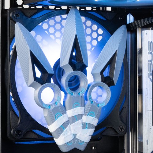 Накладка для вентилятора EVOLVE Fan Grill Valorant: Jett купити в Україні: Київ, Львів, Хмельницький, Тернопіль, Івано-Франківськ | Низька ціна, відгуки, характеристики від TELEMART фото