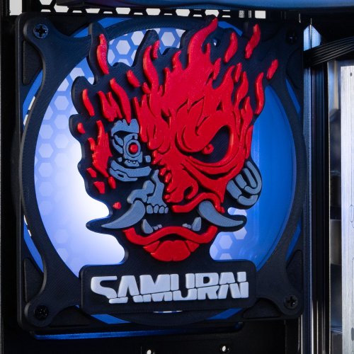 Накладка для вентилятора EVOLVE Fan Grill SAMURAI купити в Україні: Київ, Львів, Хмельницький, Тернопіль, Івано-Франківськ | Низька ціна, відгуки, характеристики від TELEMART фото