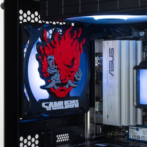 Накладка для вентилятора EVOLVE Fan Grill SAMURAI купити в Україні: Київ, Львів, Хмельницький, Тернопіль, Івано-Франківськ | Низька ціна, відгуки, характеристики від TELEMART фото