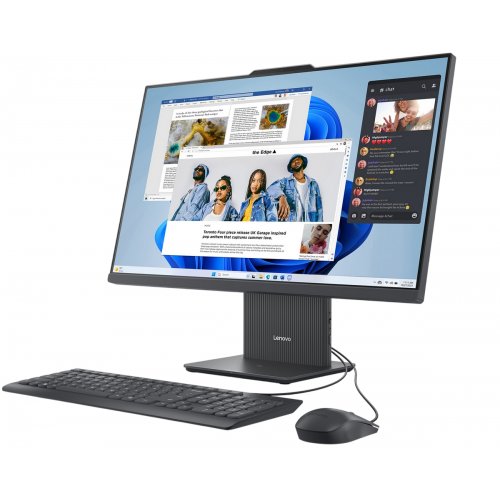 Моноблок Lenovo IdeaCentre AIO 27IRH9 (F0HM00WAUO) Luna Grey купити в Україні: Київ, Львів, Хмельницький, Тернопіль, Івано-Франківськ | Низька ціна, відгуки, характеристики від TELEMART фото