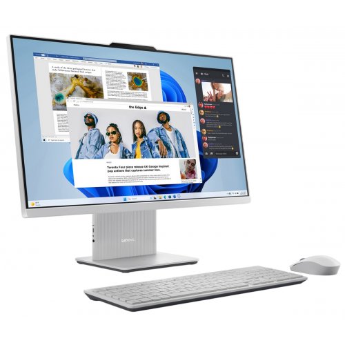 Моноблок Lenovo IdeaCentre AIO 27IRH9 (F0HM00WBUO) Cloud Grey купити в Україні: Київ, Львів, Хмельницький, Тернопіль, Івано-Франківськ | Низька ціна, відгуки, характеристики від TELEMART фото
