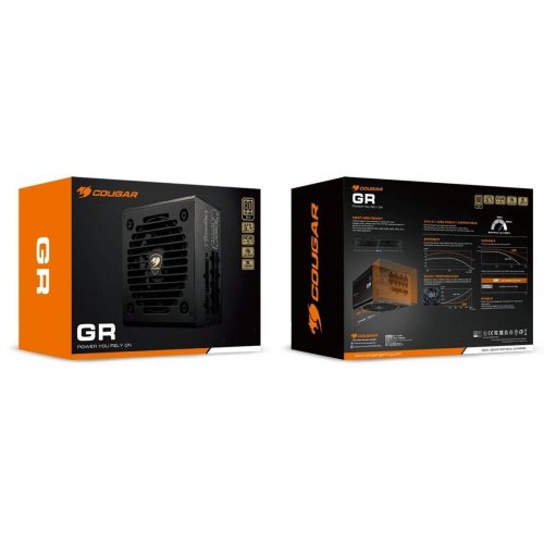 Блок питания Cougar GR 750W (GR750) купить в Украине: Киев, Днепр, Харьков, Одесса  | Проверка совместимости, низкая цена, отзывы, характеристики от TELEMART фото