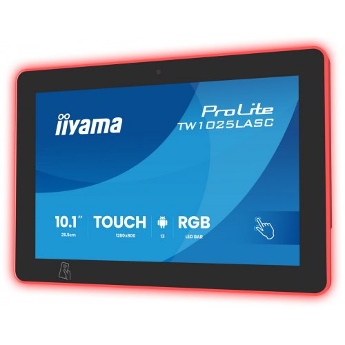 Монитор Iiyama 10.1" ProLite TW1025LASC-B3PNR Black купить в Украине: Киев, Днепр, Харьков, Одесса  | Низкая цена, отзывы, характеристики от TELEMART фото