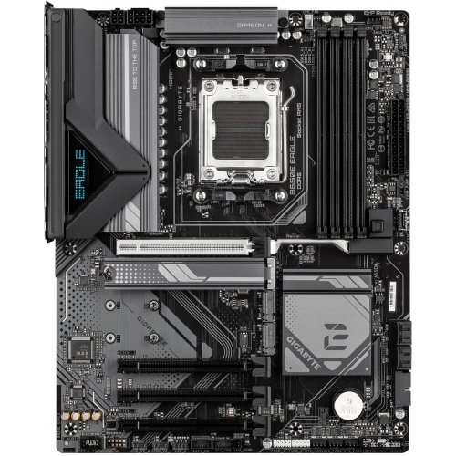 Материнская плата Gigabyte B650E EAGLE (sAM5, AMD B650) купить в Украине: Киев, Днепр, Харьков, Одесса  | Проверка совместимости, низкая цена, отзывы, характеристики от TELEMART фото
