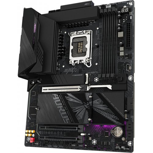 Материнська плата Gigabyte Z890 AORUS ELITE WIFI7 PLUS (s1851, Intel Z890) купити в Україні: Київ, Львів, Хмельницький, Тернопіль, Івано-Франківськ | Перевірка сумісності, низька ціна, відгуки, характеристики від TELEMART фото