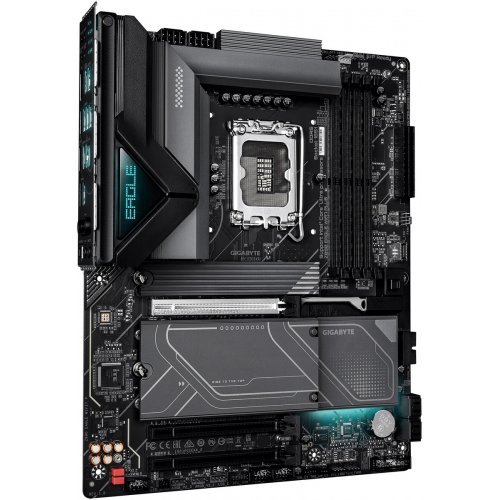 Материнская плата Gigabyte Z890 EAGLE WIFI7 PLUS (s1851, Intel Z890) купить в Украине: Киев, Днепр, Харьков, Одесса  | Проверка совместимости, низкая цена, отзывы, характеристики от TELEMART фото