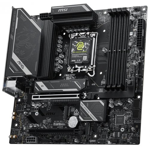 Материнская плата MSI MAG Z890M GAMING PLUS WIFI (s1851, Intel Z890) купить в Украине: Киев, Днепр, Харьков, Одесса  | Проверка совместимости, низкая цена, отзывы, характеристики от TELEMART фото