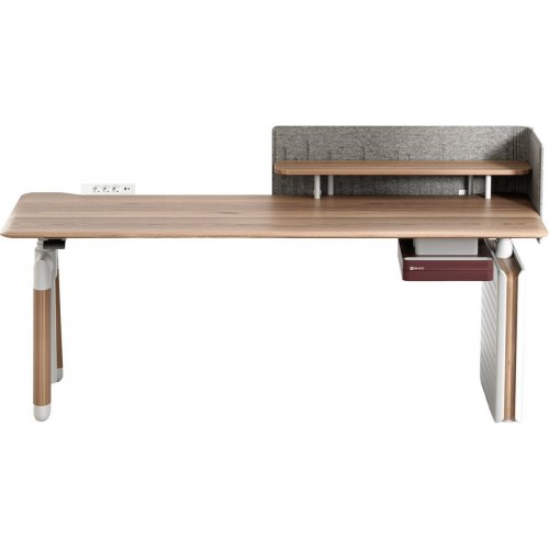 Комп'ютерний стіл з електрорегулюванням висоти Sihoo D07 180 (D07A-102/D07J-102-AB/DO7-P) Maple/White купити в Україні: Київ, Львів, Хмельницький, Тернопіль, Івано-Франківськ | Низька ціна, відгуки, характеристики від TELEMART фото