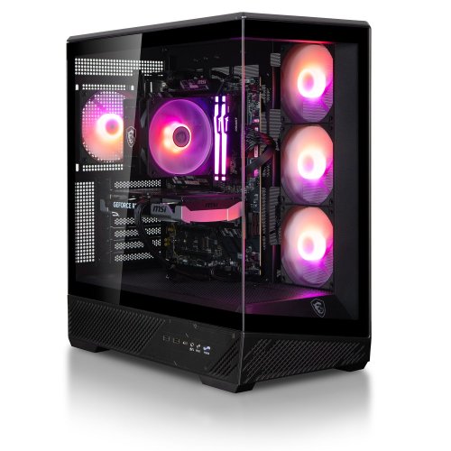 Комп'ютер Dragon Lucky Nyx Powered_by MSI (RTX 5060TI+R5 7500F) Black купити в Україні: Київ, Львів, Хмельницький, Тернопіль, Івано-Франківськ | Низька ціна, відгуки, характеристики від TELEMART фото