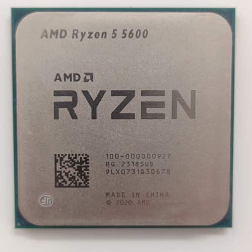 Процессор AMD Ryzen 5 5600 3.5(4.4)GHz 32MB sAM4 Tray (100-000000927) (Восстановлено продавцом, 863355) купить в Украине: Киев, Днепр, Харьков, Одесса  | Проверка совместимости, низкая цена, отзывы, характеристики от TELEMART фото