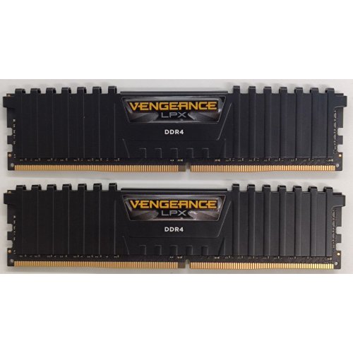 Озу Corsair DDR4 32GB (2x16GB) 3600Mhz Vengeance LPX Black (CMK32GX4M2D3600C18) (Восстановлено продавцом, 863357) купить в Украине: Киев, Днепр, Харьков, Одесса  | Проверка совместимости, низкая цена, отзывы, характеристики от TELEMART фото