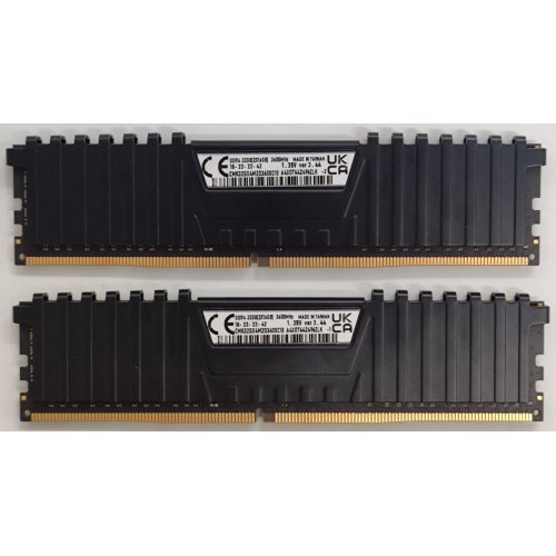Озу Corsair DDR4 32GB (2x16GB) 3600Mhz Vengeance LPX Black (CMK32GX4M2D3600C18) (Восстановлено продавцом, 863357) купить в Украине: Киев, Днепр, Харьков, Одесса  | Проверка совместимости, низкая цена, отзывы, характеристики от TELEMART фото