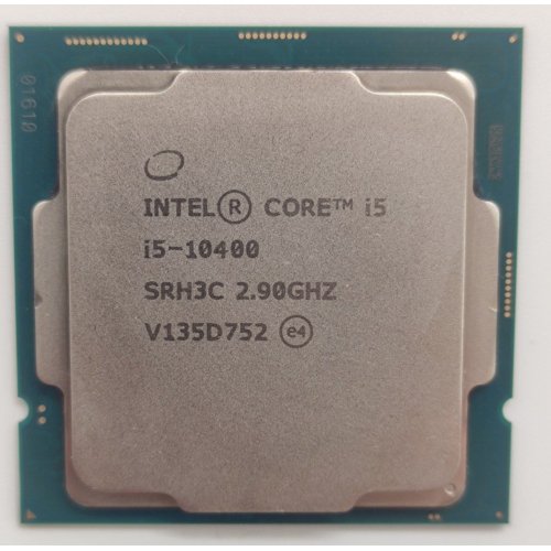Процессор Intel Core i5-10400 2.9(4.3)GHz s1200 Box (BX8070110400) (Восстановлено продавцом, 863358) купить в Украине: Киев, Днепр, Харьков, Одесса  | Проверка совместимости, низкая цена, отзывы, характеристики от TELEMART фото